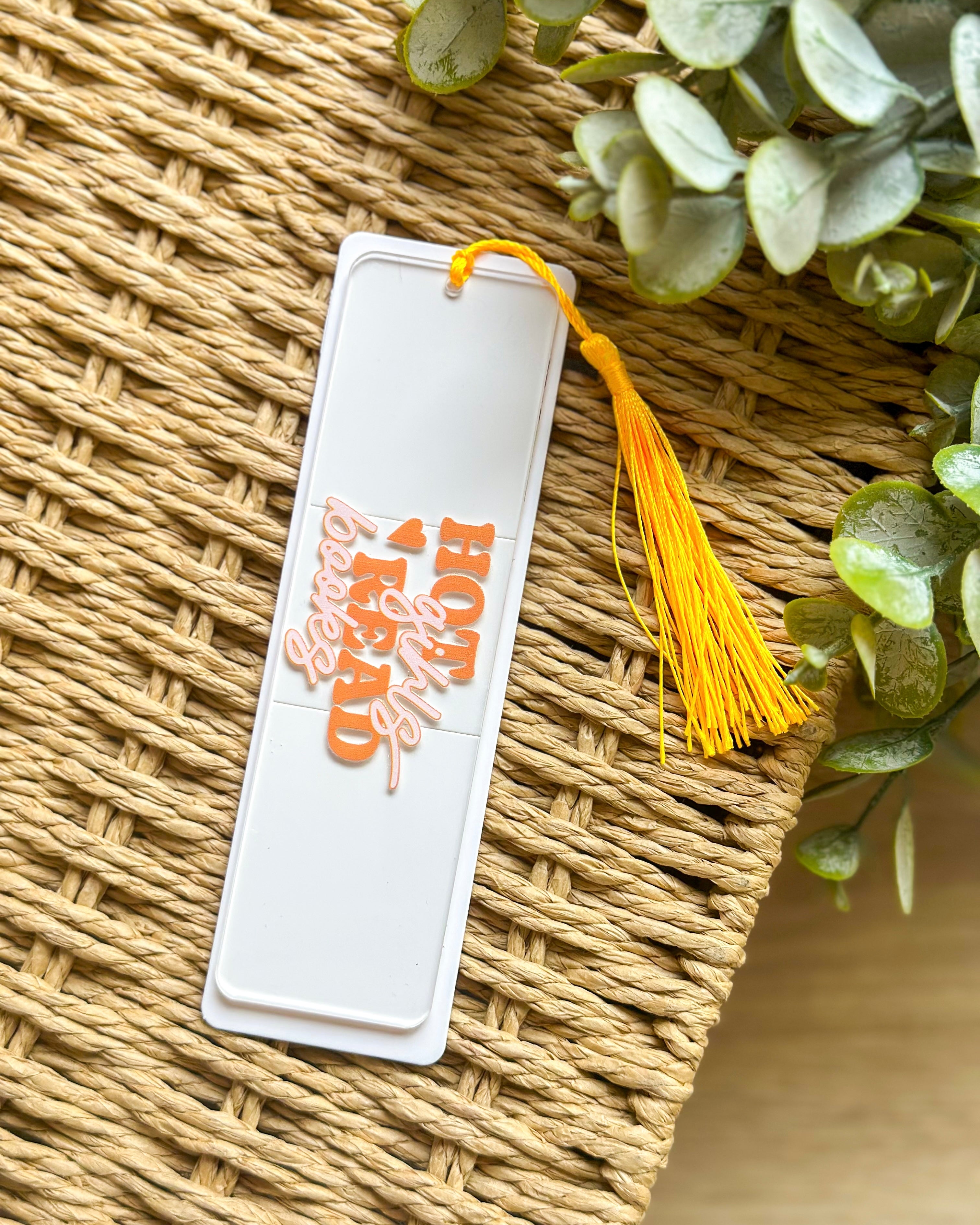 “Hot Girls Read Books” Plexi Bookmark
