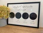 Mother's Day Family Starmap Frame