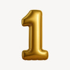 32" Number Foil Helium Balloon
