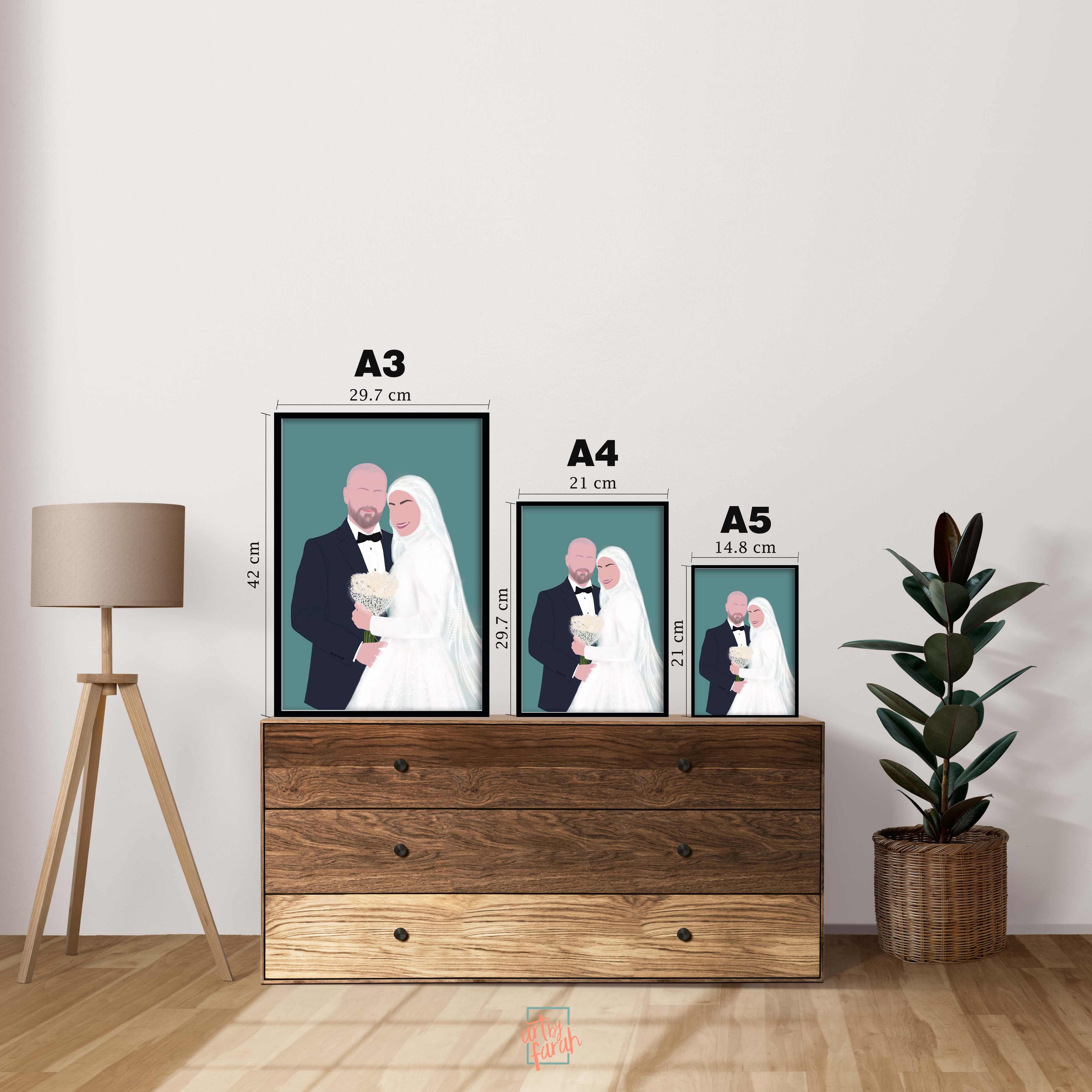 Christmas illustration Frame