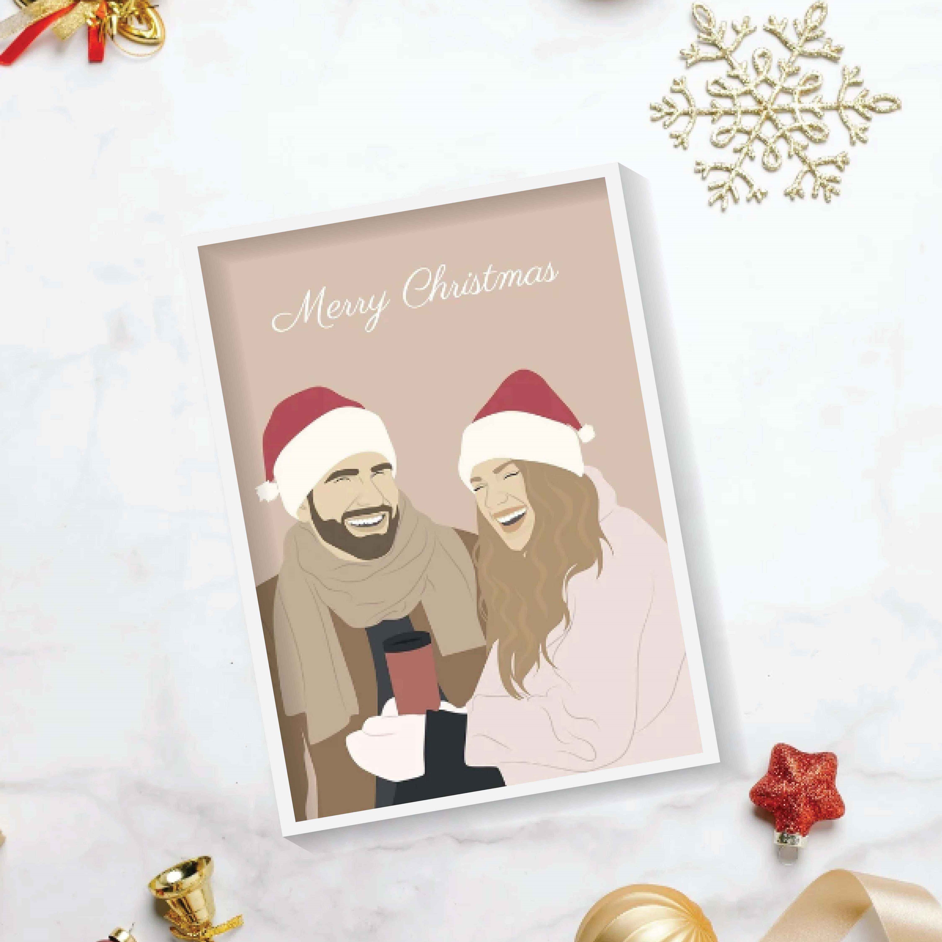 Christmas illustration Frame