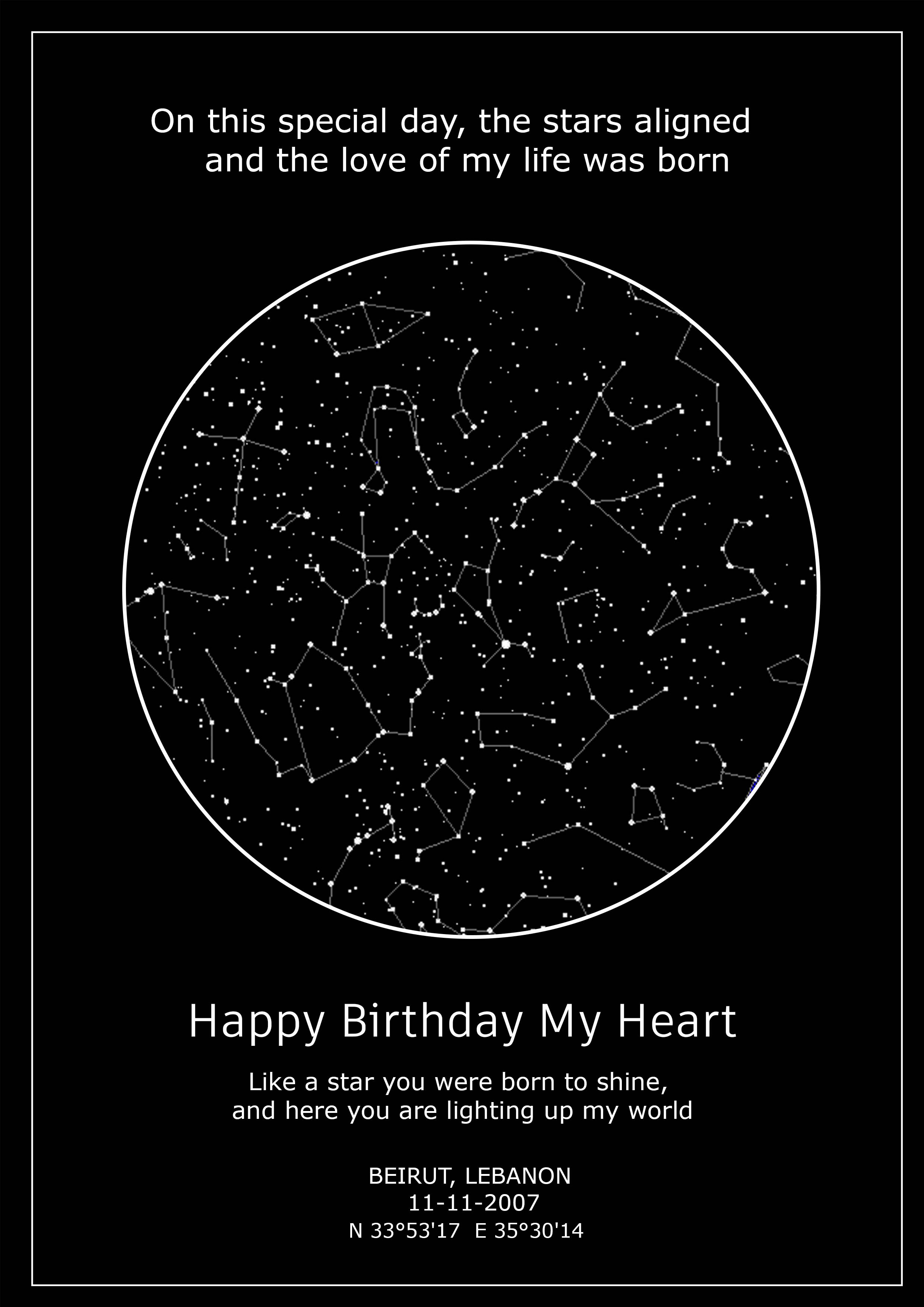 Starmap Frame